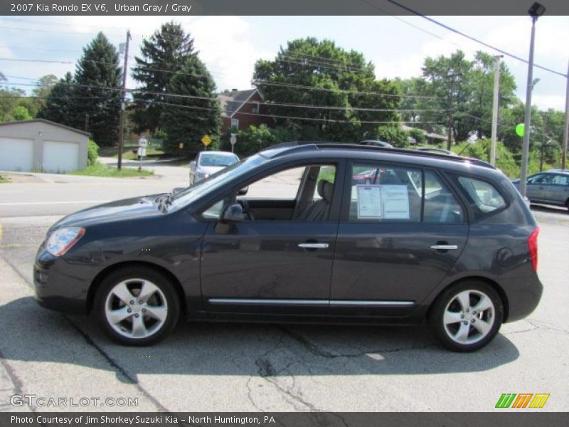 Urban Gray / Gray 2007 Kia Rondo EX V6