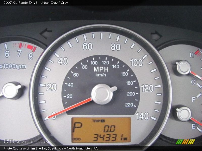 Urban Gray / Gray 2007 Kia Rondo EX V6