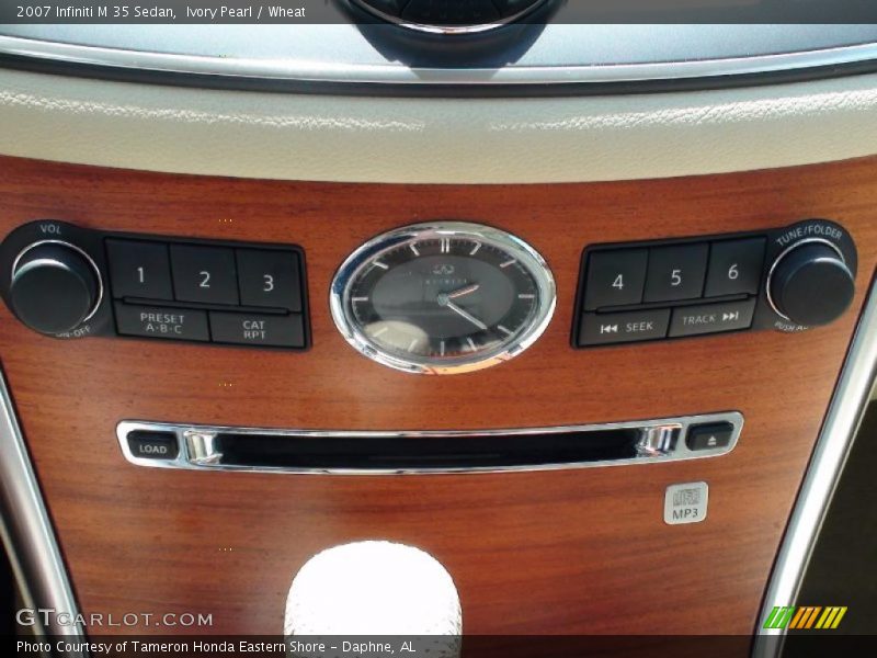 Ivory Pearl / Wheat 2007 Infiniti M 35 Sedan