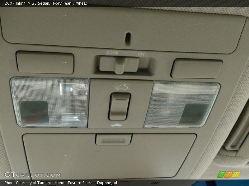 Ivory Pearl / Wheat 2007 Infiniti M 35 Sedan