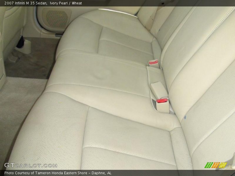 Ivory Pearl / Wheat 2007 Infiniti M 35 Sedan