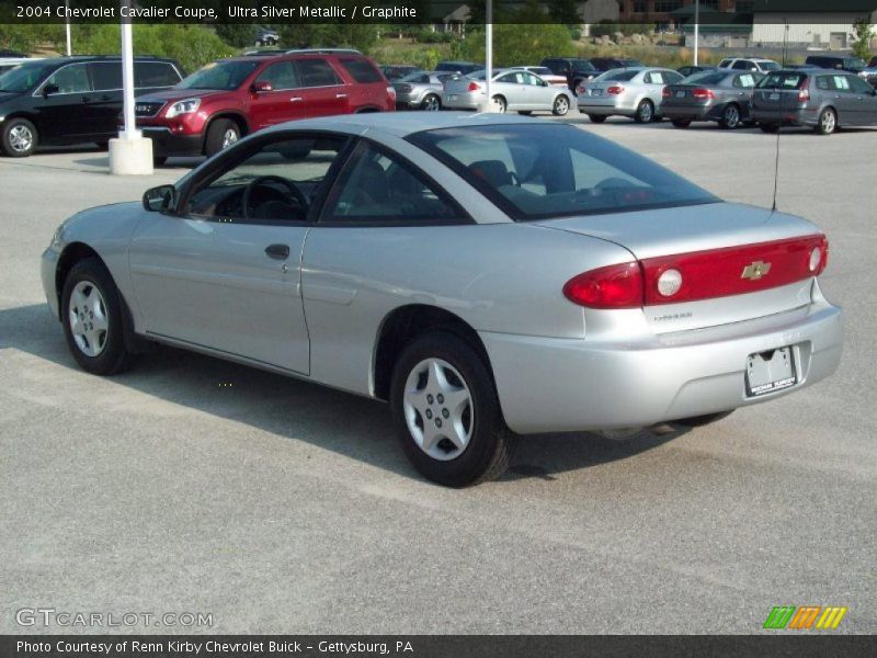Ultra Silver Metallic / Graphite 2004 Chevrolet Cavalier Coupe