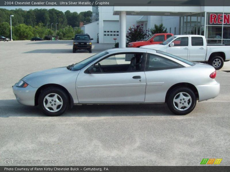 Ultra Silver Metallic / Graphite 2004 Chevrolet Cavalier Coupe