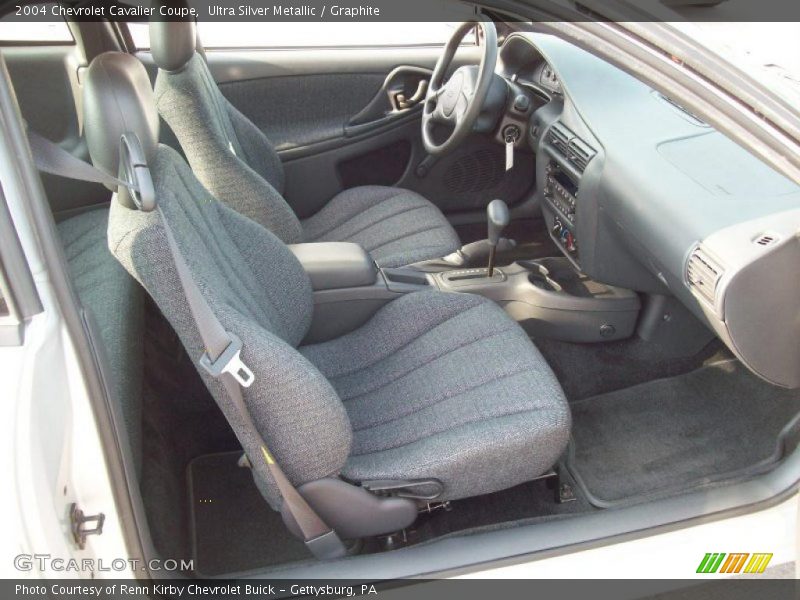 Ultra Silver Metallic / Graphite 2004 Chevrolet Cavalier Coupe