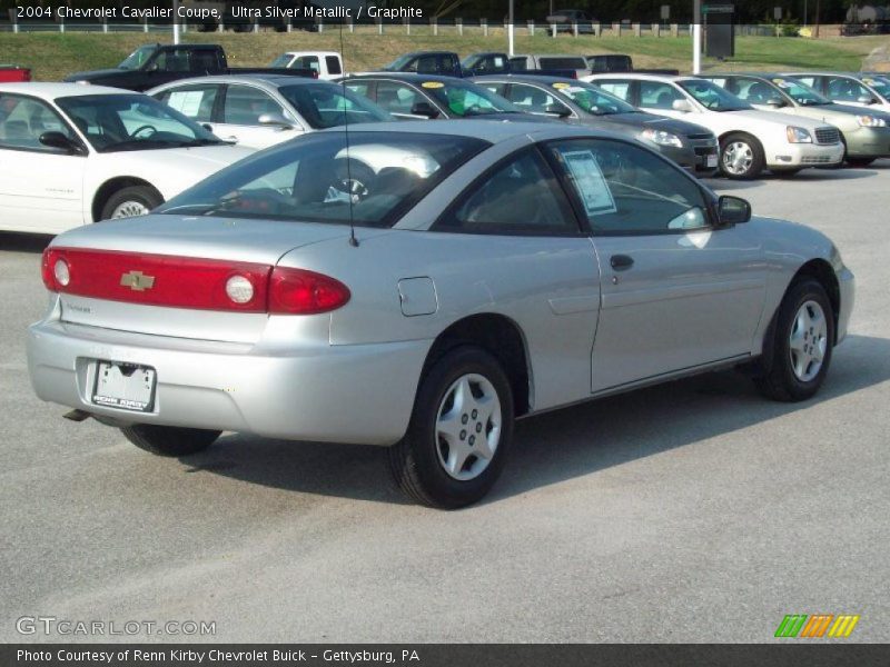 Ultra Silver Metallic / Graphite 2004 Chevrolet Cavalier Coupe