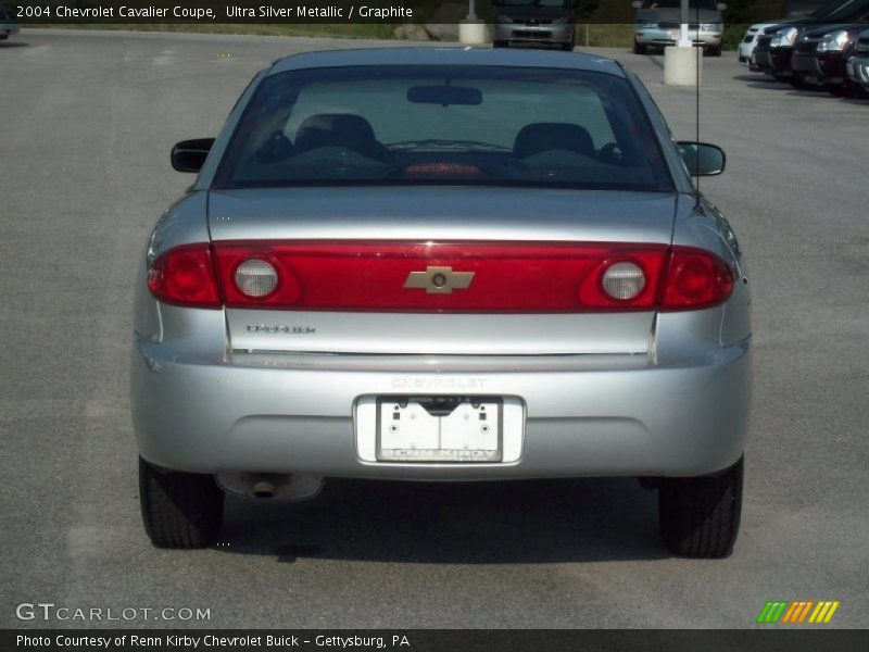 Ultra Silver Metallic / Graphite 2004 Chevrolet Cavalier Coupe