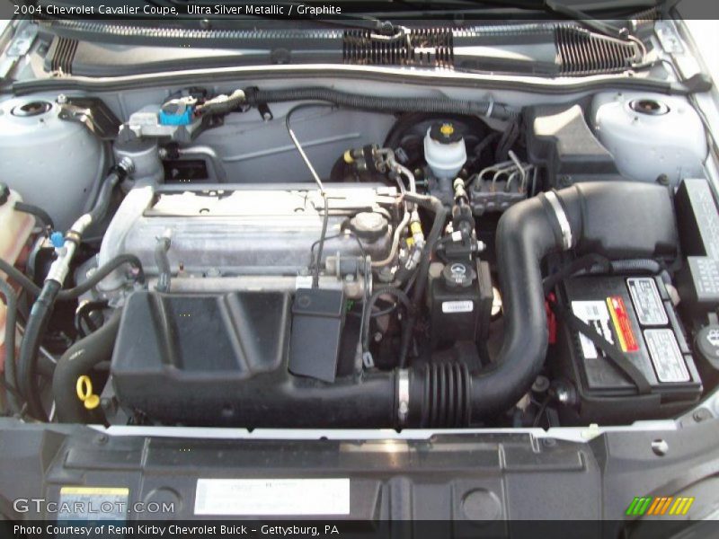 Ultra Silver Metallic / Graphite 2004 Chevrolet Cavalier Coupe