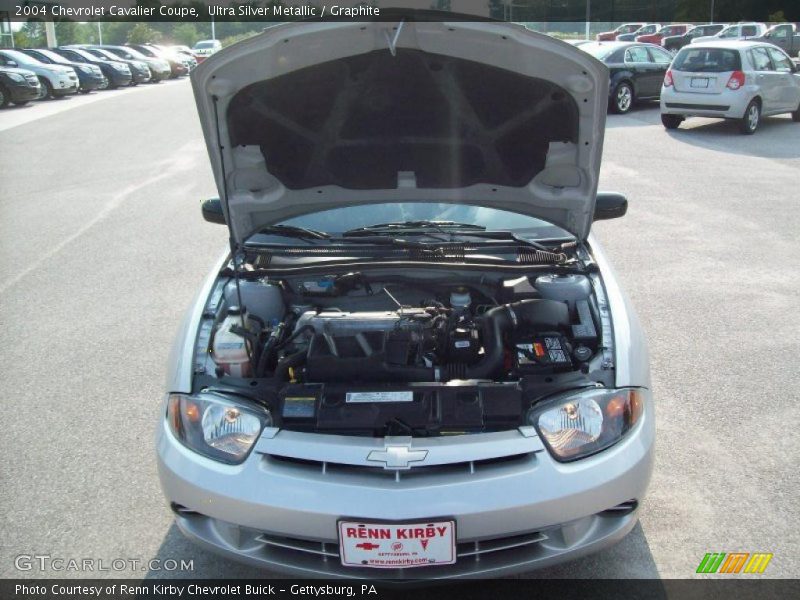 Ultra Silver Metallic / Graphite 2004 Chevrolet Cavalier Coupe