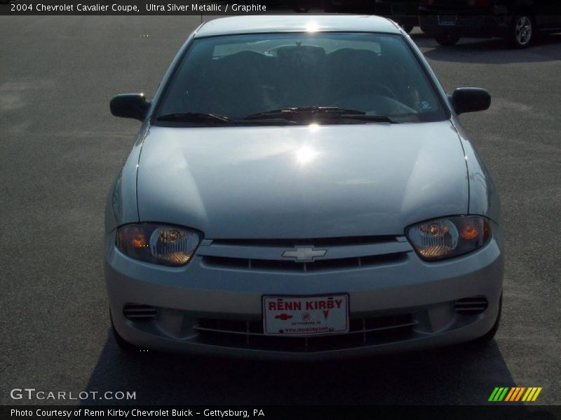 Ultra Silver Metallic / Graphite 2004 Chevrolet Cavalier Coupe