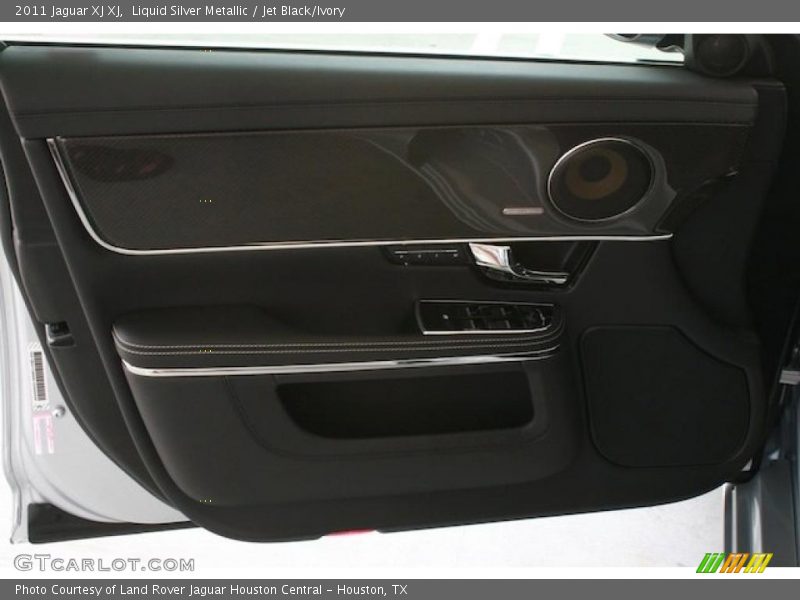 Liquid Silver Metallic / Jet Black/Ivory 2011 Jaguar XJ XJ