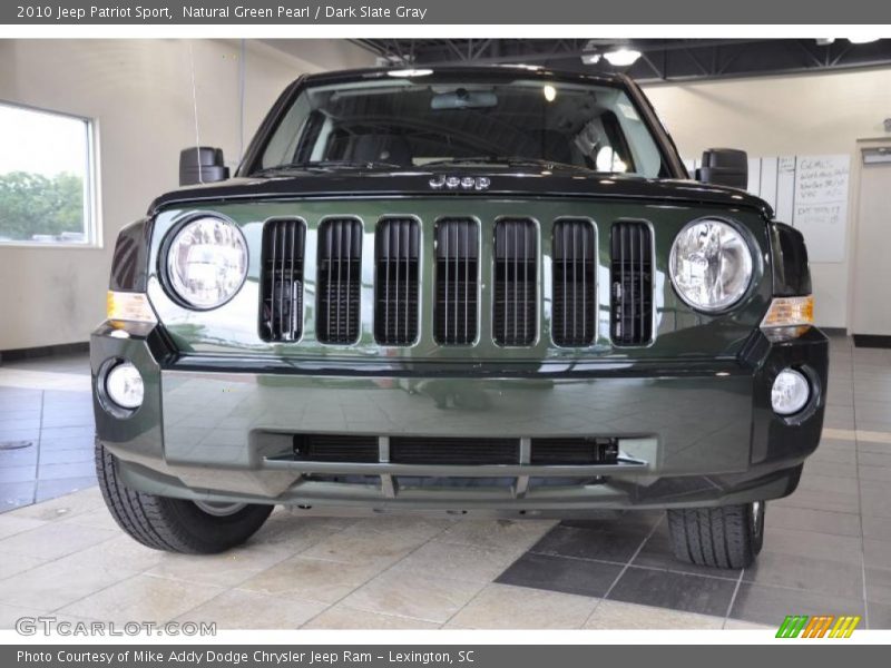 Natural Green Pearl / Dark Slate Gray 2010 Jeep Patriot Sport