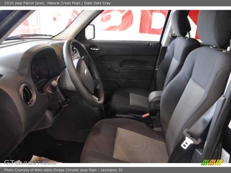 Natural Green Pearl / Dark Slate Gray 2010 Jeep Patriot Sport