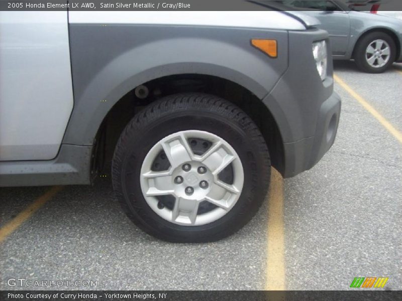 Satin Silver Metallic / Gray/Blue 2005 Honda Element LX AWD
