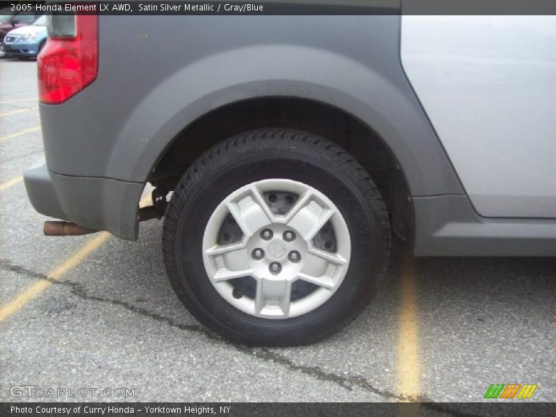 Satin Silver Metallic / Gray/Blue 2005 Honda Element LX AWD