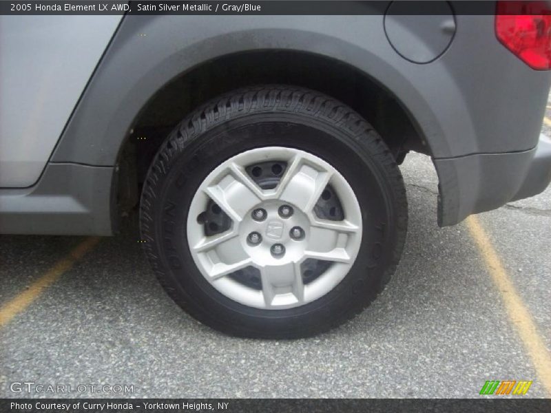 Satin Silver Metallic / Gray/Blue 2005 Honda Element LX AWD