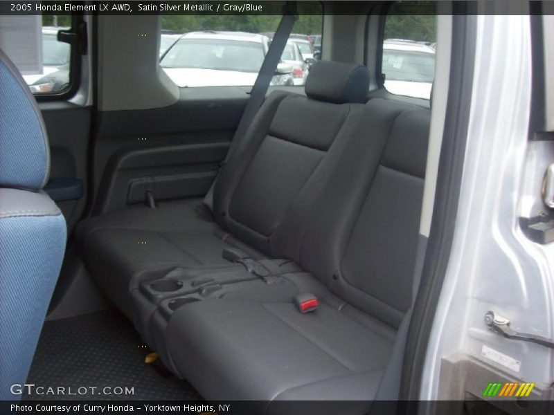 Satin Silver Metallic / Gray/Blue 2005 Honda Element LX AWD