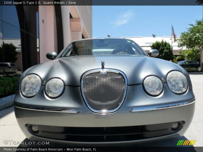 Quartz Metallic / Dove 2006 Jaguar S-Type 3.0