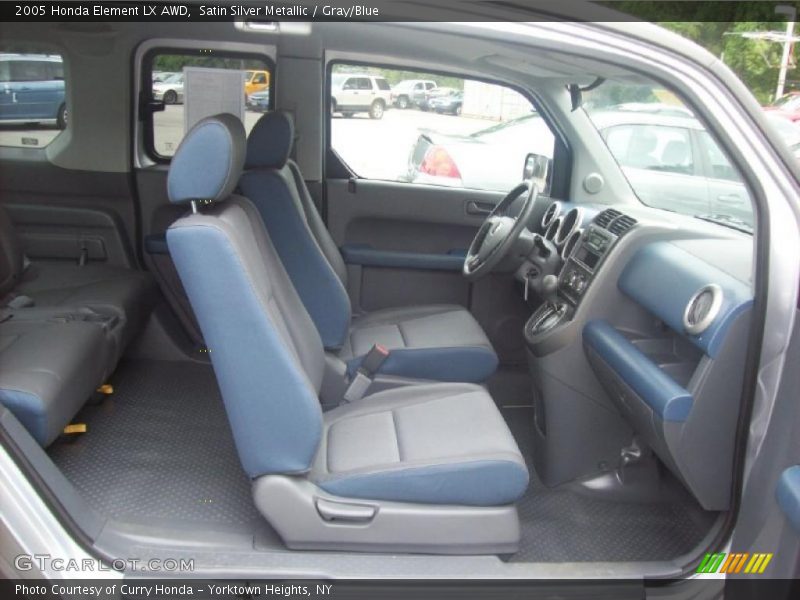 Satin Silver Metallic / Gray/Blue 2005 Honda Element LX AWD