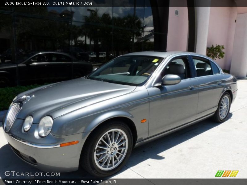 Quartz Metallic / Dove 2006 Jaguar S-Type 3.0
