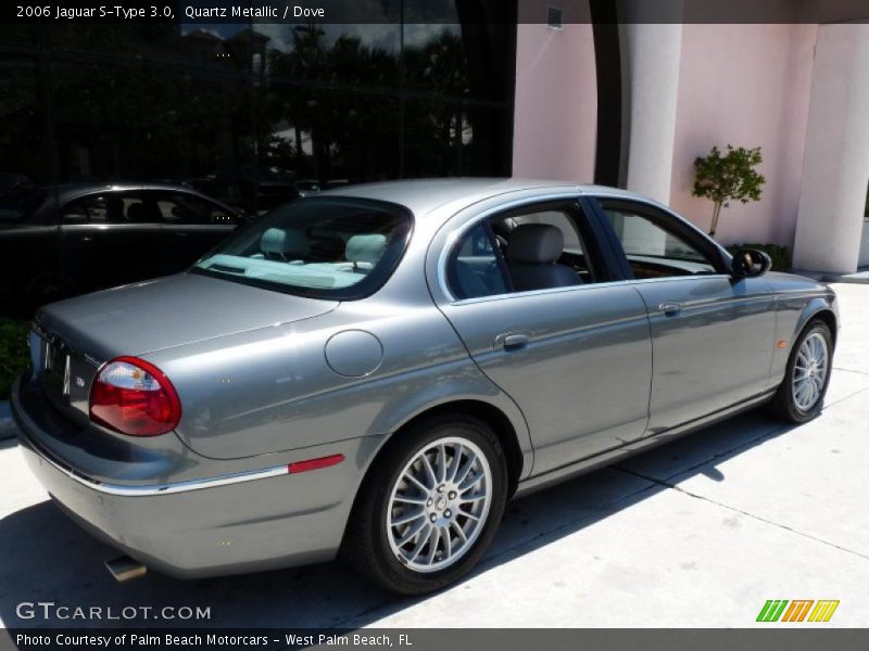 Quartz Metallic / Dove 2006 Jaguar S-Type 3.0