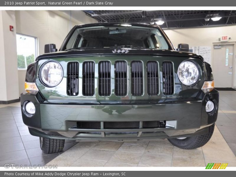 Natural Green Pearl / Dark Slate Gray 2010 Jeep Patriot Sport