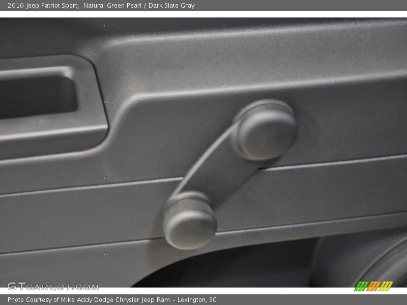 Natural Green Pearl / Dark Slate Gray 2010 Jeep Patriot Sport