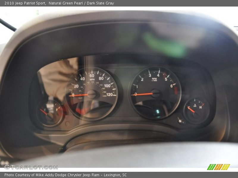 Natural Green Pearl / Dark Slate Gray 2010 Jeep Patriot Sport
