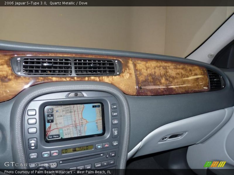Quartz Metallic / Dove 2006 Jaguar S-Type 3.0