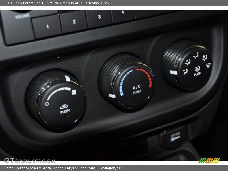 Natural Green Pearl / Dark Slate Gray 2010 Jeep Patriot Sport
