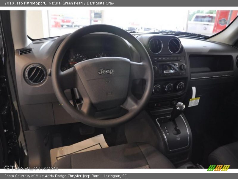 Natural Green Pearl / Dark Slate Gray 2010 Jeep Patriot Sport