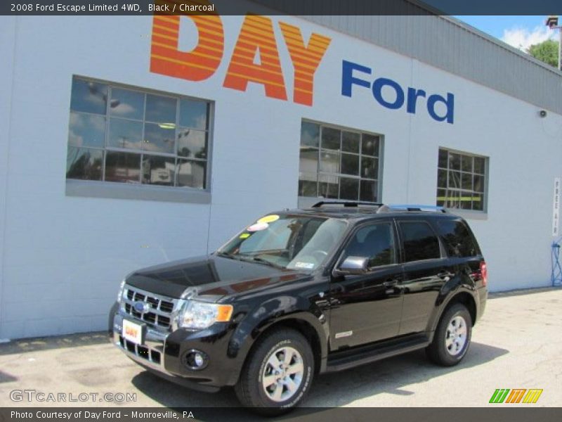 Black / Charcoal 2008 Ford Escape Limited 4WD