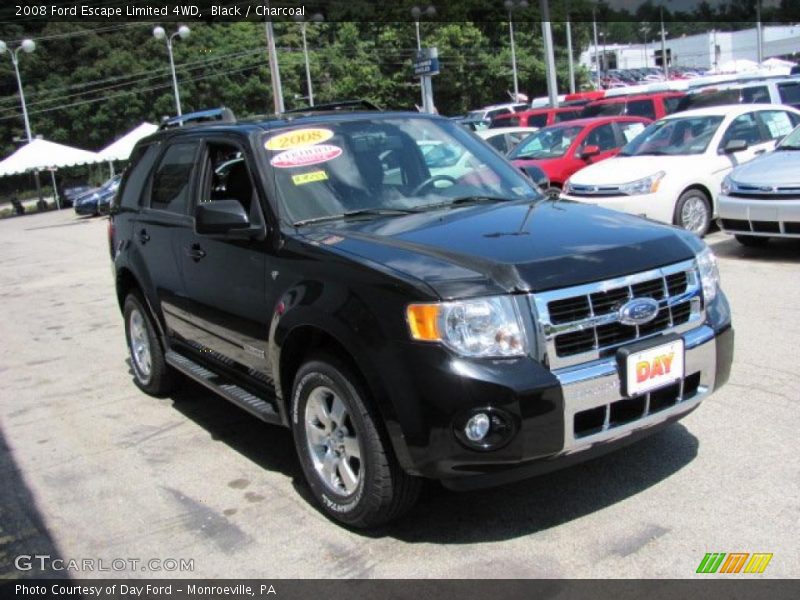 Black / Charcoal 2008 Ford Escape Limited 4WD