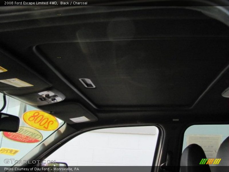 Black / Charcoal 2008 Ford Escape Limited 4WD