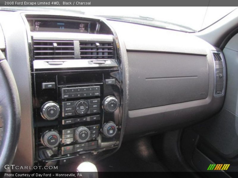 Black / Charcoal 2008 Ford Escape Limited 4WD
