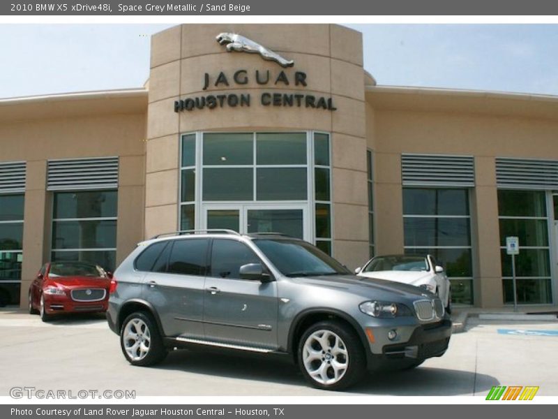 Space Grey Metallic / Sand Beige 2010 BMW X5 xDrive48i