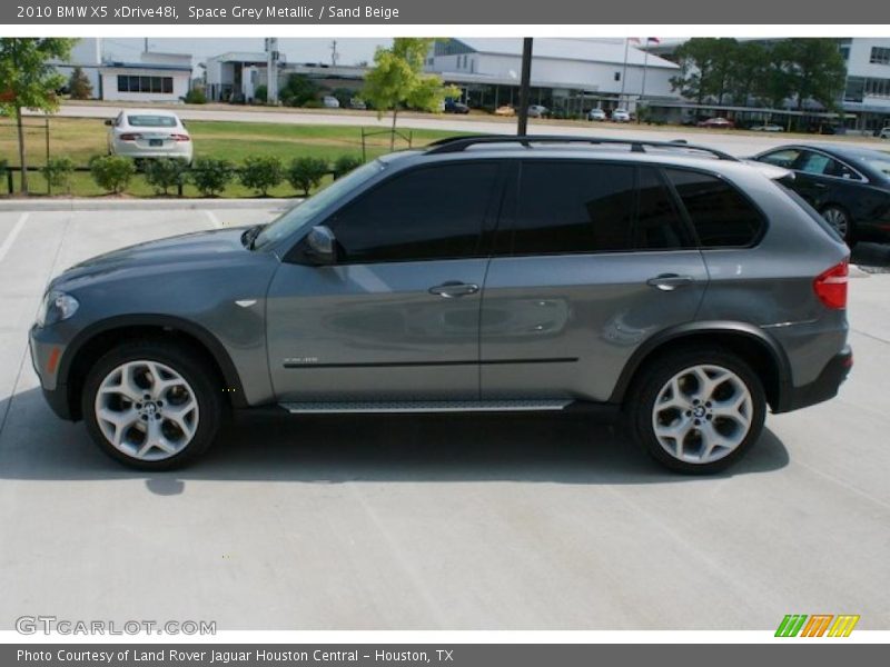 Space Grey Metallic / Sand Beige 2010 BMW X5 xDrive48i