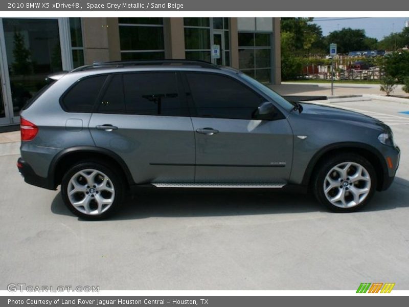 Space Grey Metallic / Sand Beige 2010 BMW X5 xDrive48i