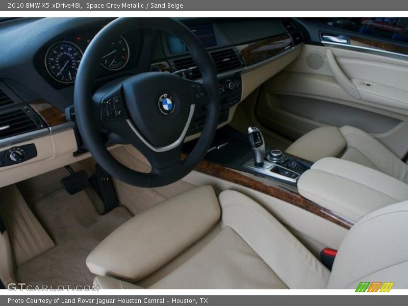 Space Grey Metallic / Sand Beige 2010 BMW X5 xDrive48i