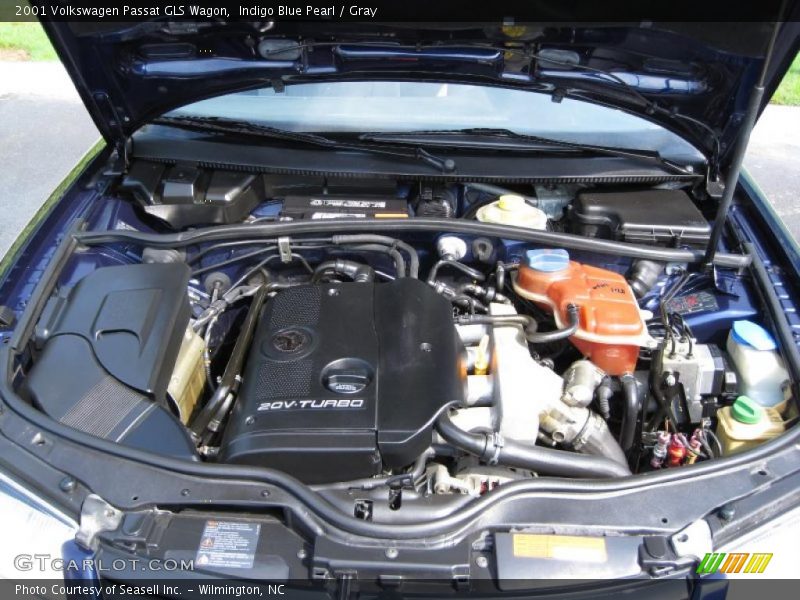 Indigo Blue Pearl / Gray 2001 Volkswagen Passat GLS Wagon