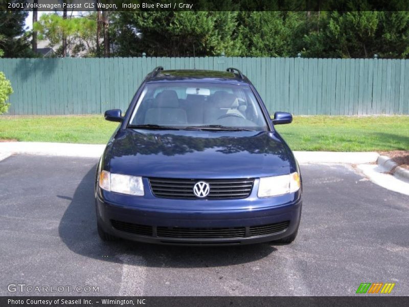 Indigo Blue Pearl / Gray 2001 Volkswagen Passat GLS Wagon