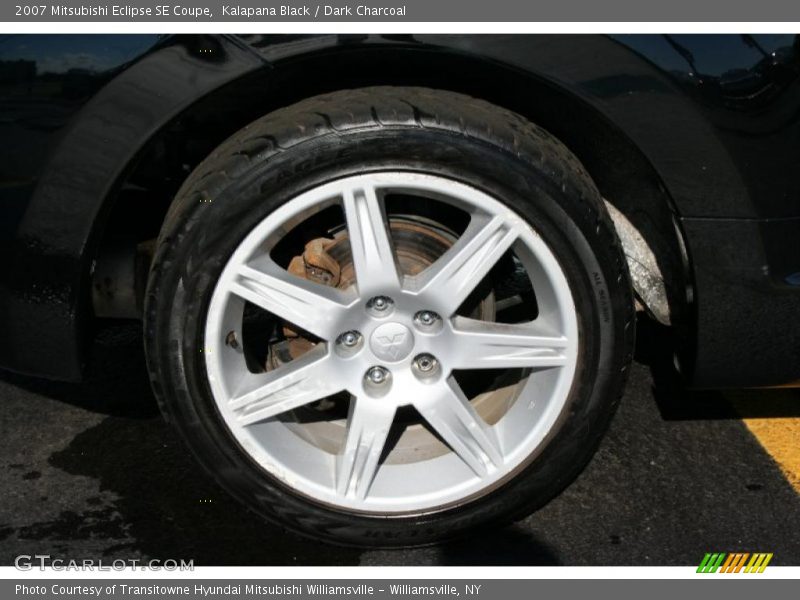 Kalapana Black / Dark Charcoal 2007 Mitsubishi Eclipse SE Coupe