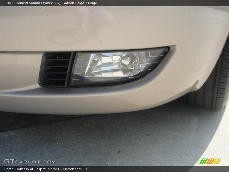 Golden Beige / Beige 2007 Hyundai Sonata Limited V6