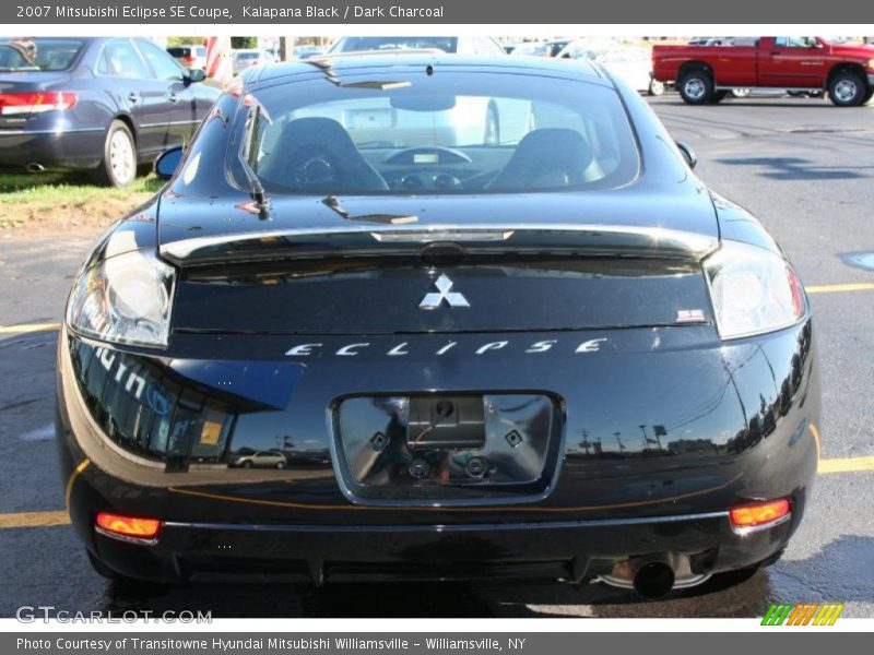 Kalapana Black / Dark Charcoal 2007 Mitsubishi Eclipse SE Coupe