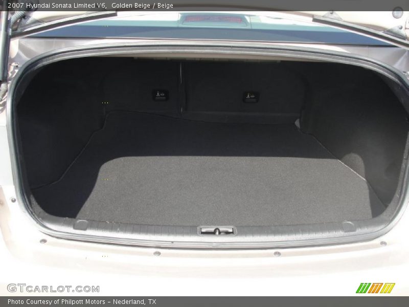 Golden Beige / Beige 2007 Hyundai Sonata Limited V6
