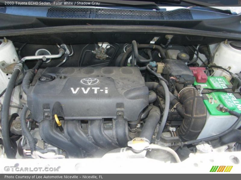 Polar White / Shadow Gray 2003 Toyota ECHO Sedan