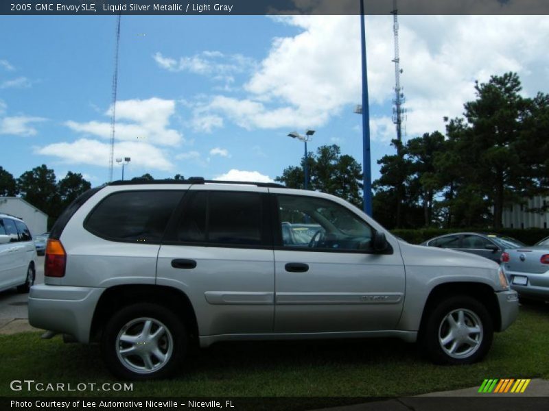 Liquid Silver Metallic / Light Gray 2005 GMC Envoy SLE
