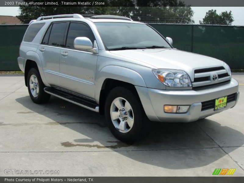Titanium Metallic / Stone 2003 Toyota 4Runner Limited
