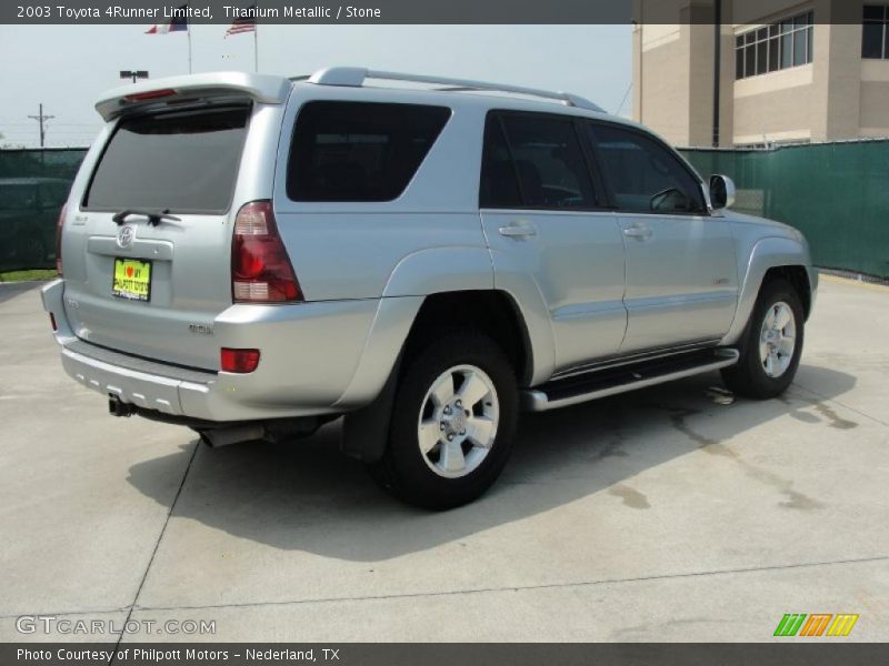 Titanium Metallic / Stone 2003 Toyota 4Runner Limited