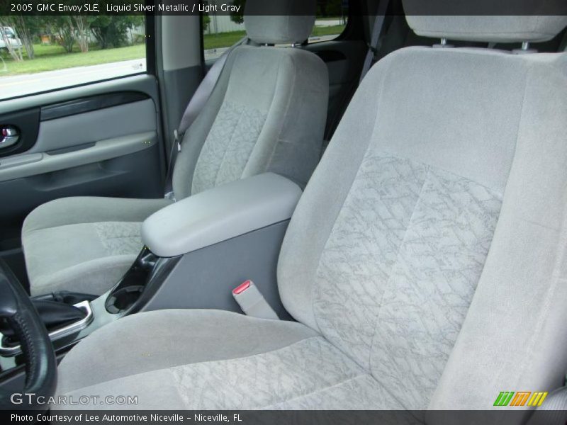 Liquid Silver Metallic / Light Gray 2005 GMC Envoy SLE