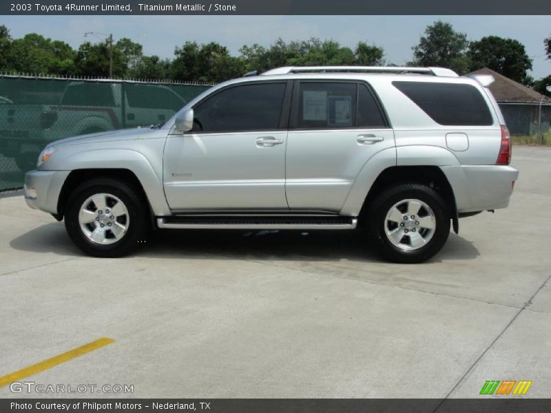 Titanium Metallic / Stone 2003 Toyota 4Runner Limited